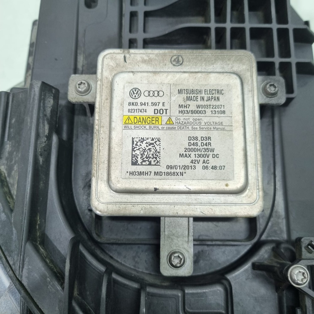 Farol Esquerdo C/reator Volkswagen Jetta Tsi 2013/2017 Esquerdo/motorista 5