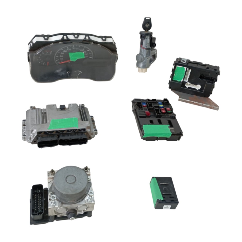 Kit Módulo Injeção Nissan March 1.6 16v Flex 2013 0261s08066 2