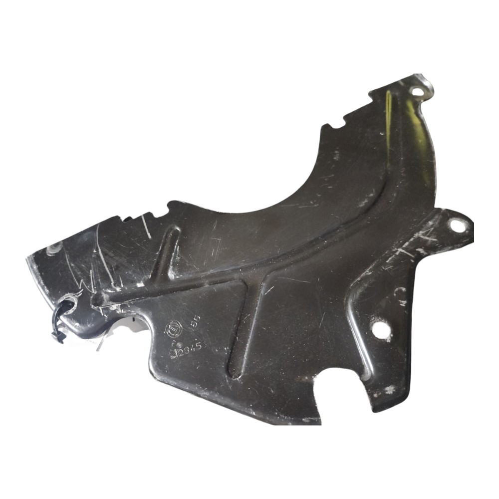 Defletor Lata Proteção Embreagem Fiat Novo Uno Preto Preto 2