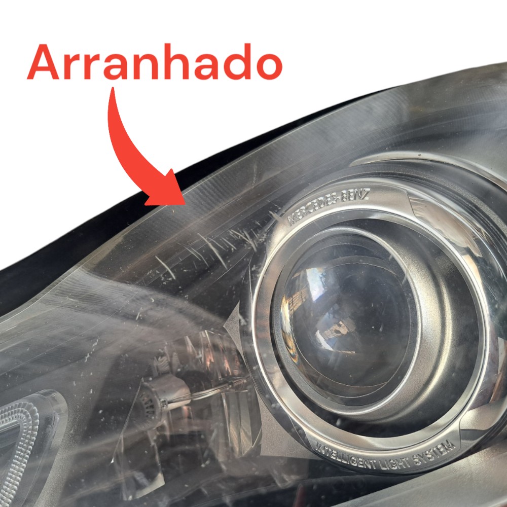 Farol Esquerdo Mercedes C200 C250 2012 2013 2014