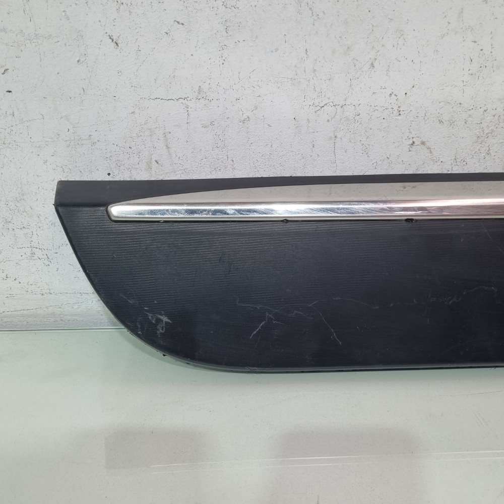 Moldura Porta Traseira Direita Fiat Toro Modelos 2017/2019 Preto 6