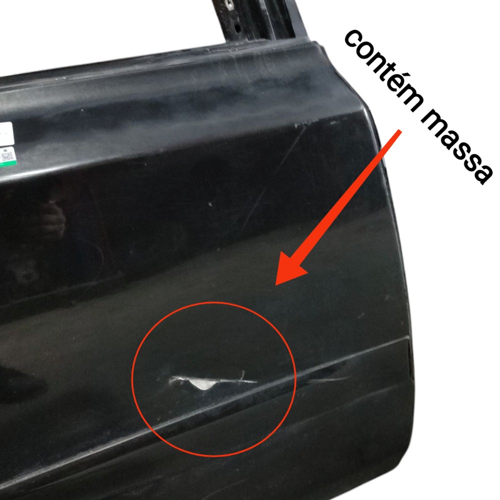 Porta Traseira Direita Fiat Stilo 2003 2004 2005 2006 2007 Traseira Direita Preto 1