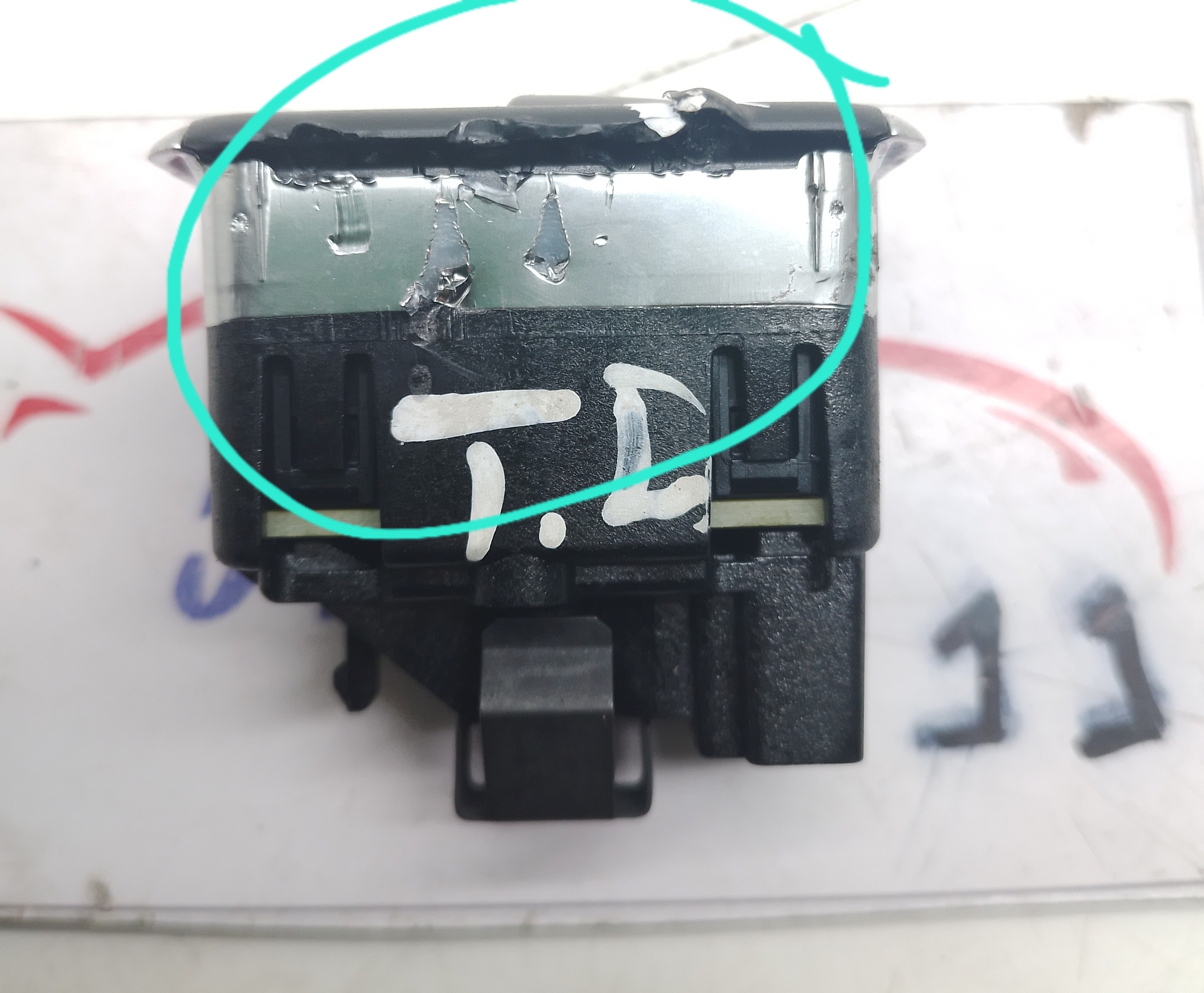 Botão Comando Vidro Traseiro Direito Mercedes B200 1.6 2017