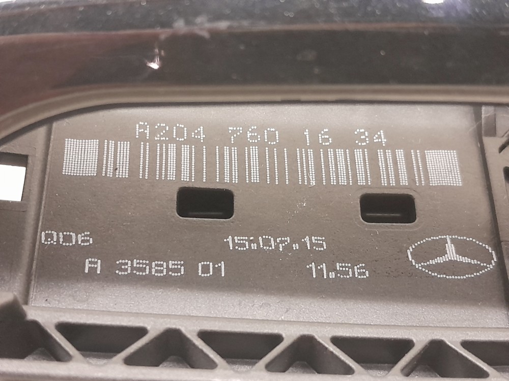 Maçaneta Externa Dianteira Direita Mercedes C180 2012 6