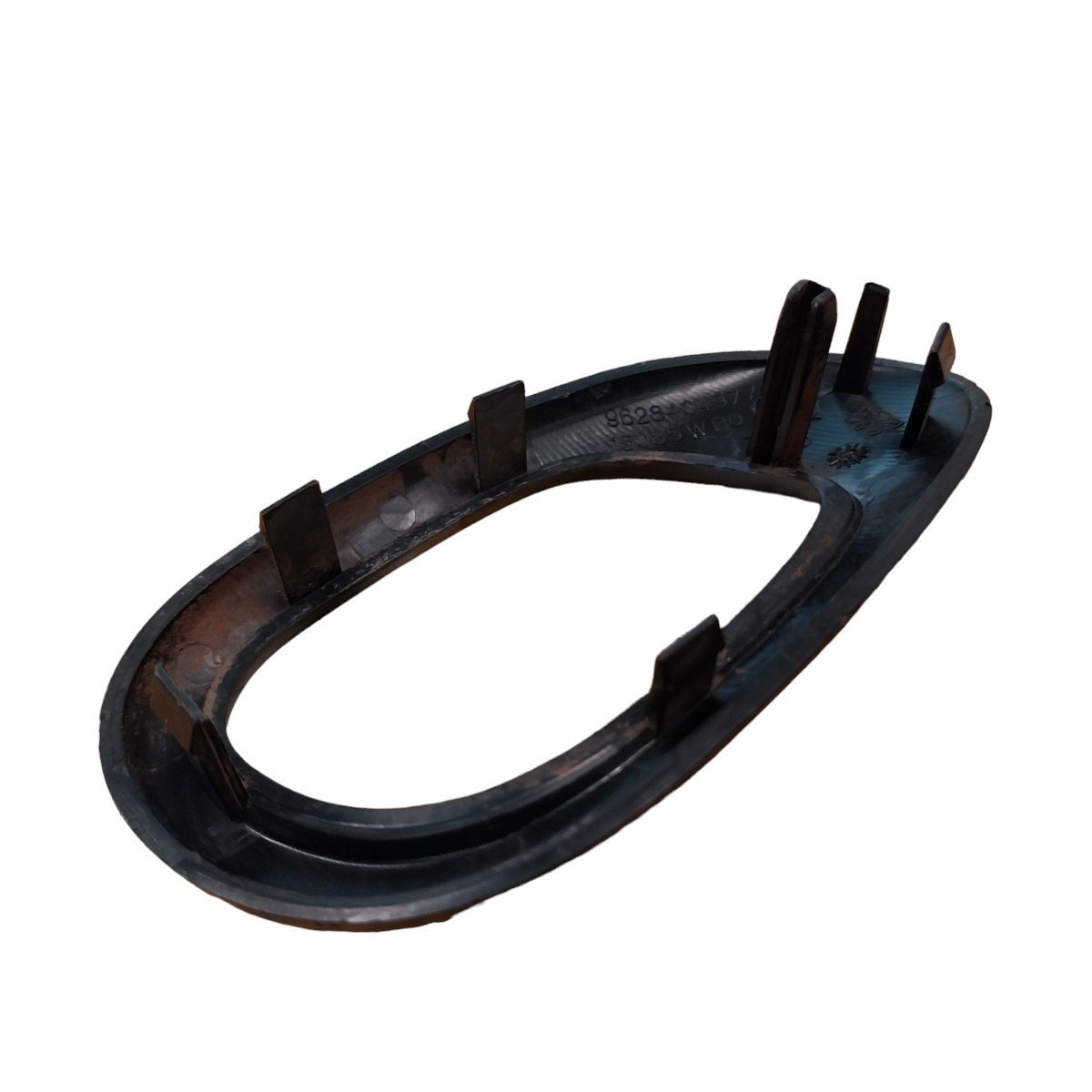 Moldura Maçaneta Interna Direita Peugeot 206 207 2002 A 2013 Preto Dianteira 3