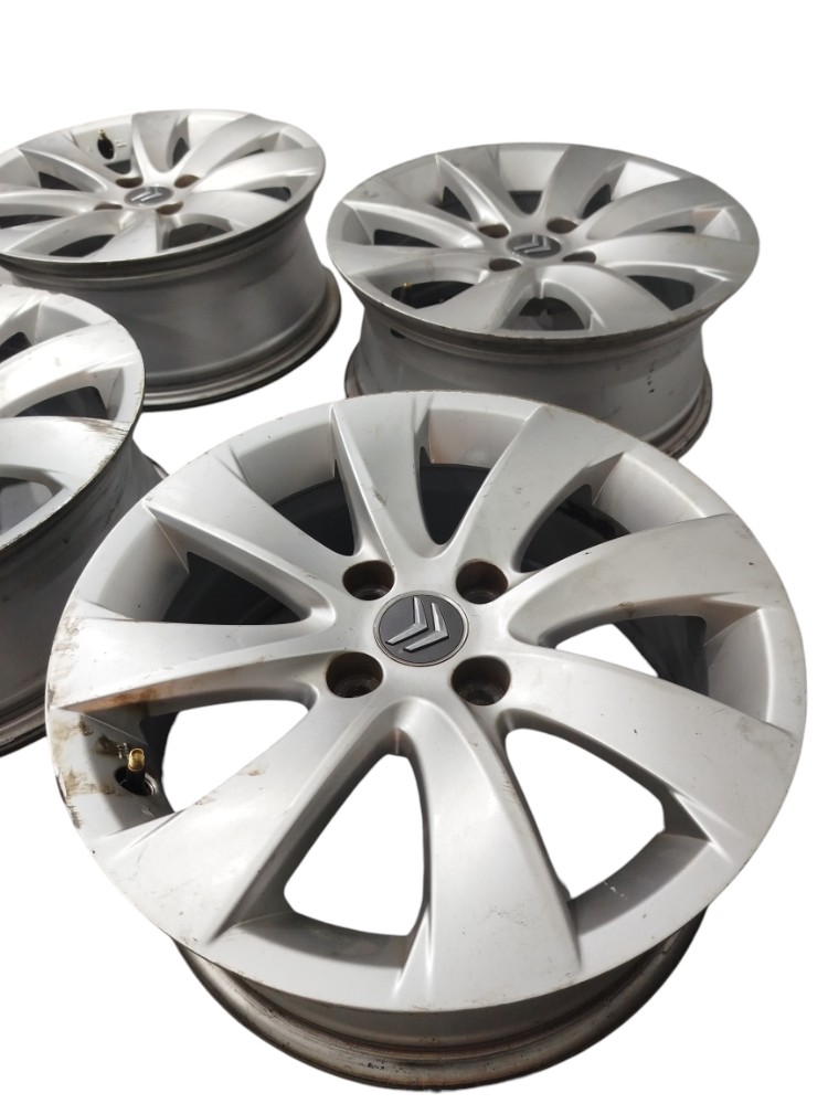 Jogo Rodas 16 C4 Hatch Glx Prata Prata 7