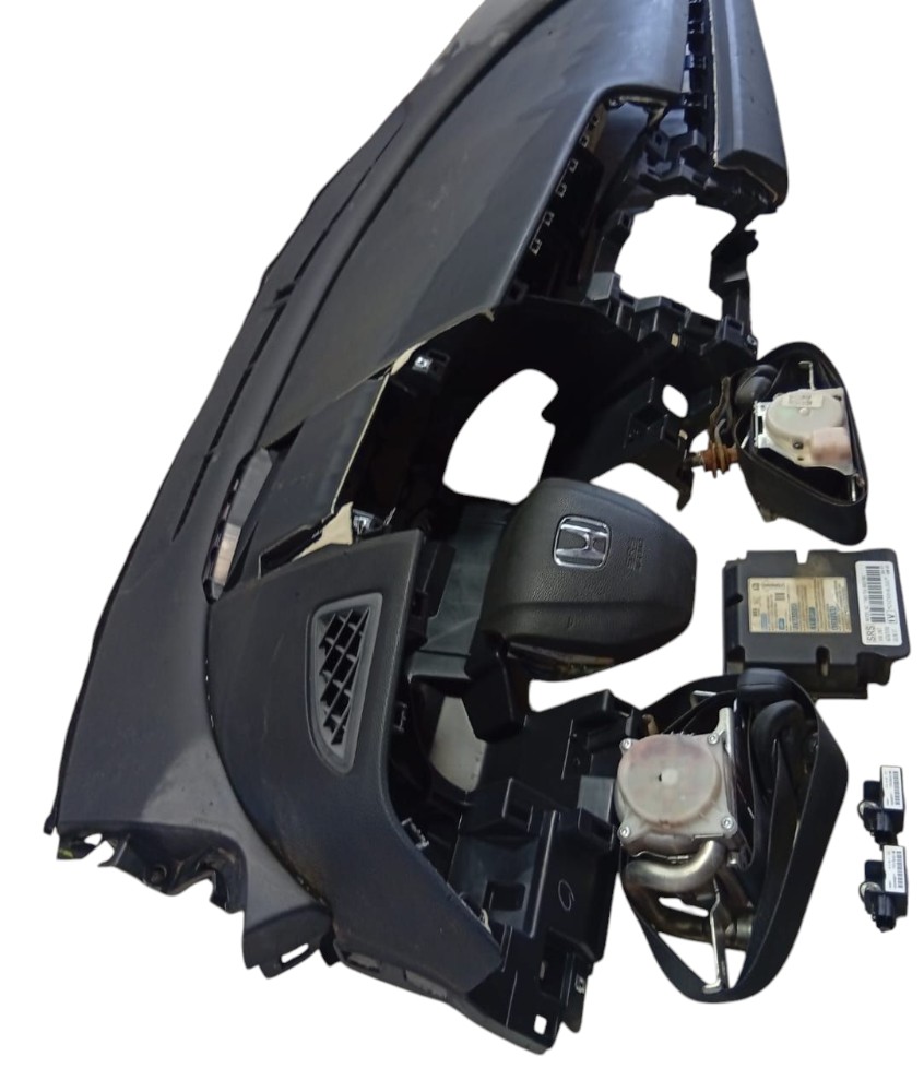 Painel Tabelier Honda Civic Touring 2017 Detalhes Branco