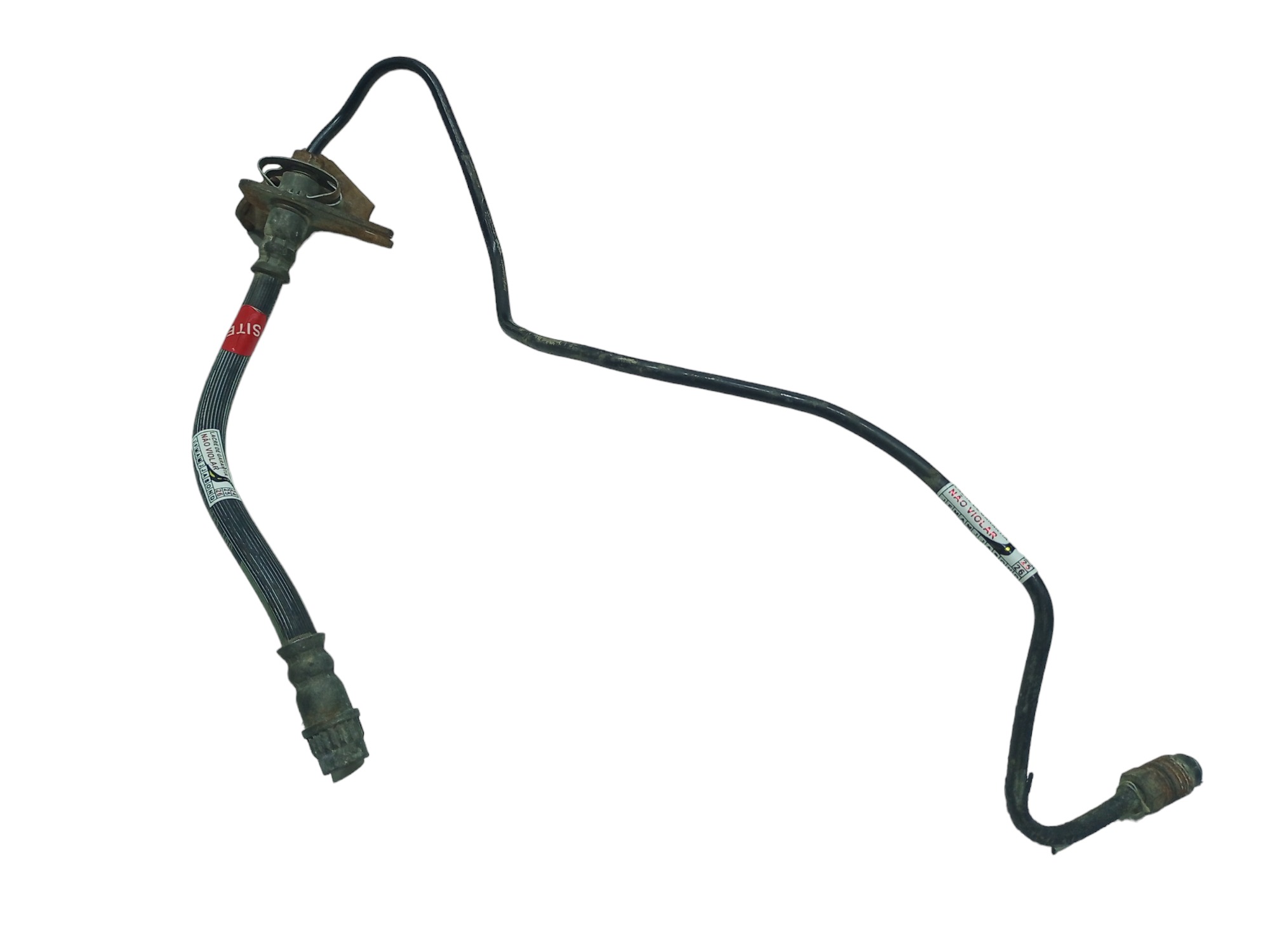 Flexível de Freio Tras Esq com cano Peugeot 206 1.4 2004 10