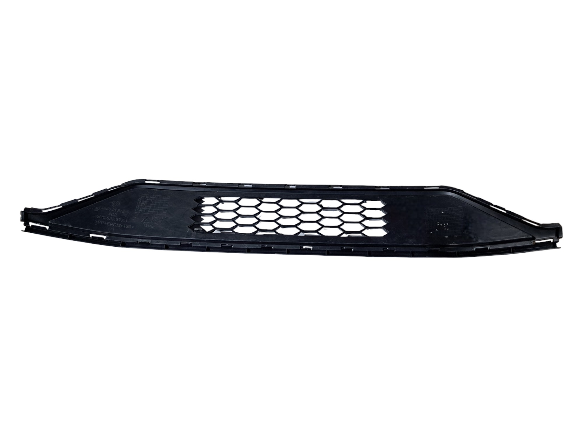 Grade Inferior Central Volkswagen Gol G8 2016 2021 Preto Mate 5
