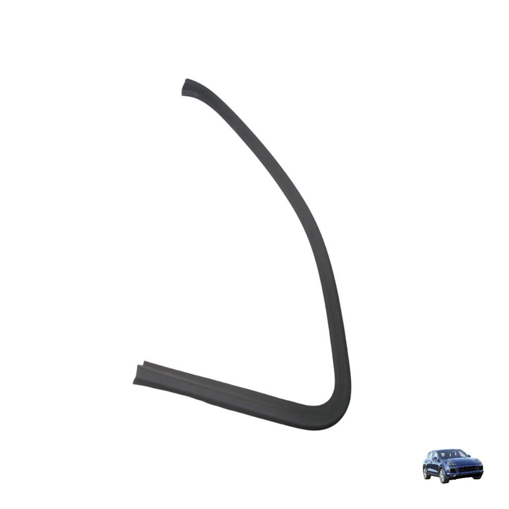 Acabamento Porta Dianteira Direita Porsche Cayenne 2015 Preto