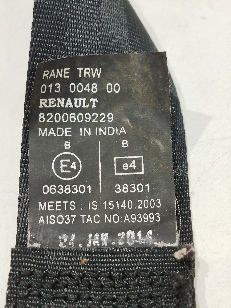 Cinto segurança traseiro esquerdo inferior Duster 4×4 2015 4
