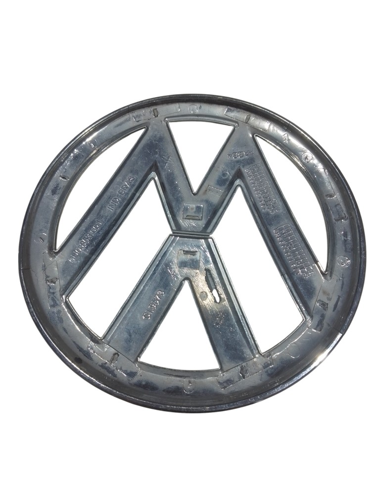 Emblema Grade Frontal Gol Saveiro Voyage 2009 A 2015 Prata Prata 2