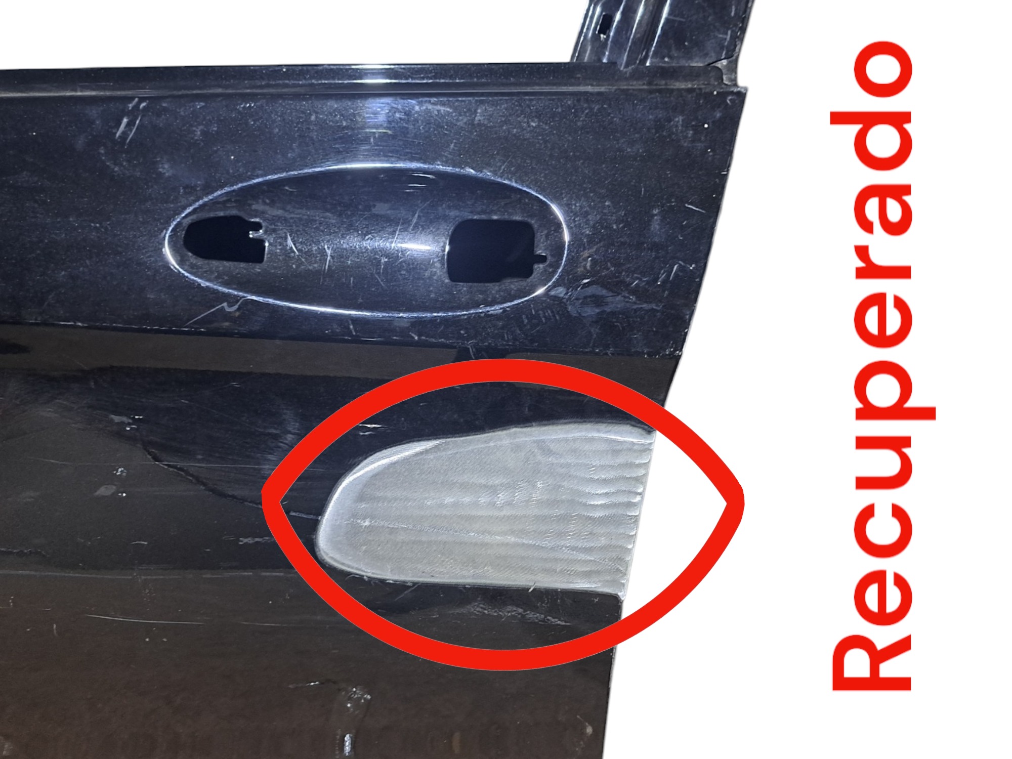 Porta Dianteira Esquerda Mercedes C180 C200 2015 Recuperado Dianteira Esquerdo Preto