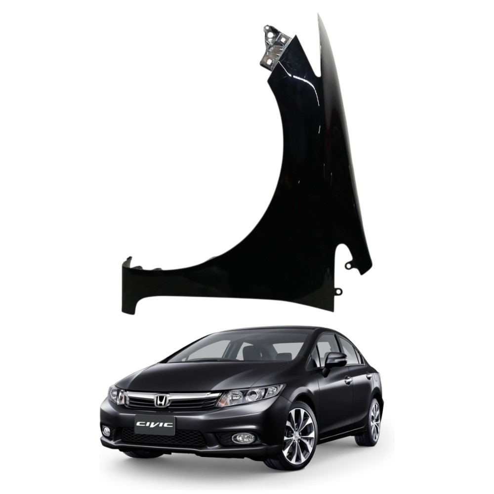 Paralama Dianteiro Esquerdo Honda Civic 2012 2016