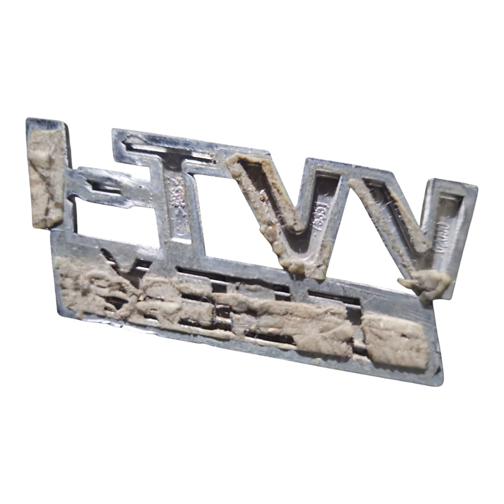Emblema Da Tampa Traseira Linhas Corolla Vvt-i Flex Et 3938 Cromado 3