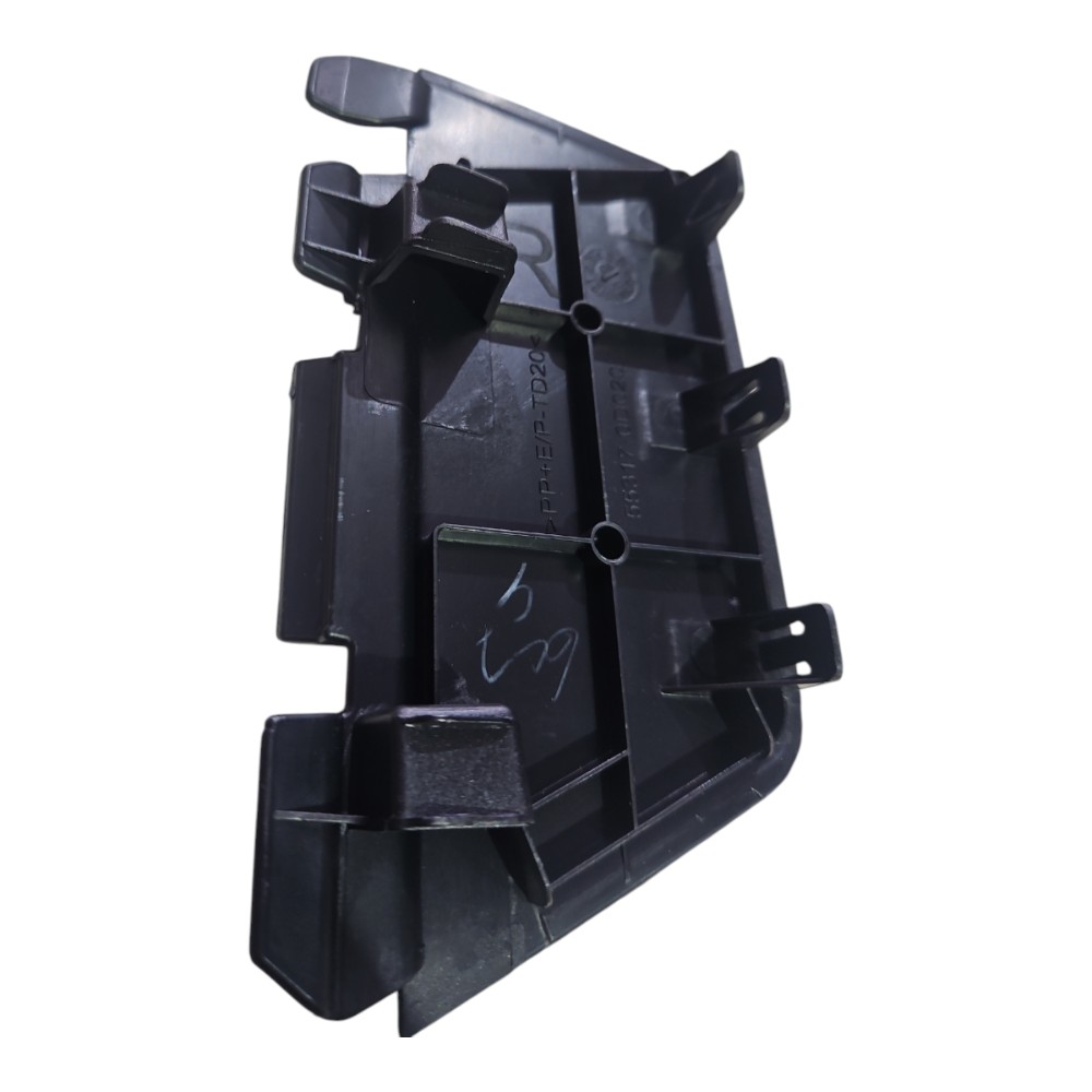 Moldura Acabamento Tampa Painel Direito Toyota Etios 2013/20 Preto Preto Preto Texturizado 2