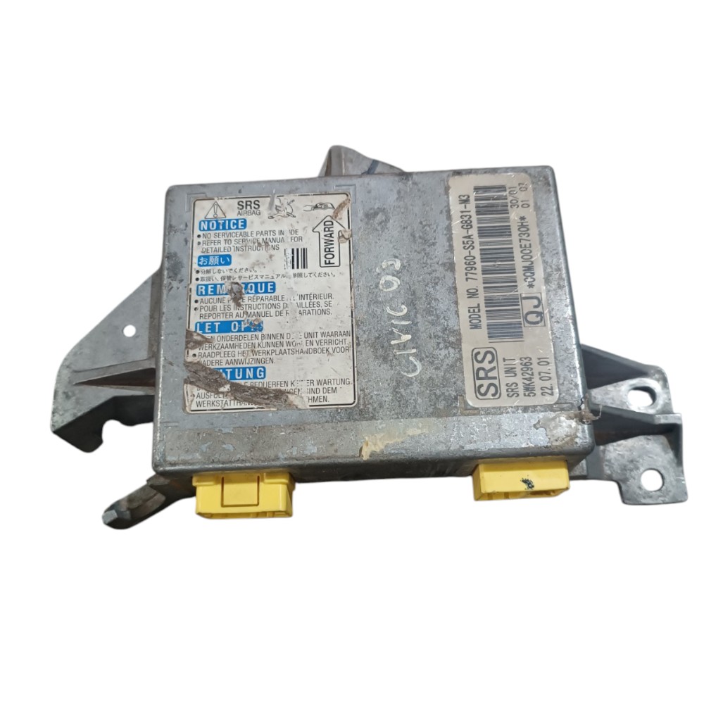 Módulo Air Bag Civic 2001 A 2006 77960-s5a-g831-m3  2001-05 3