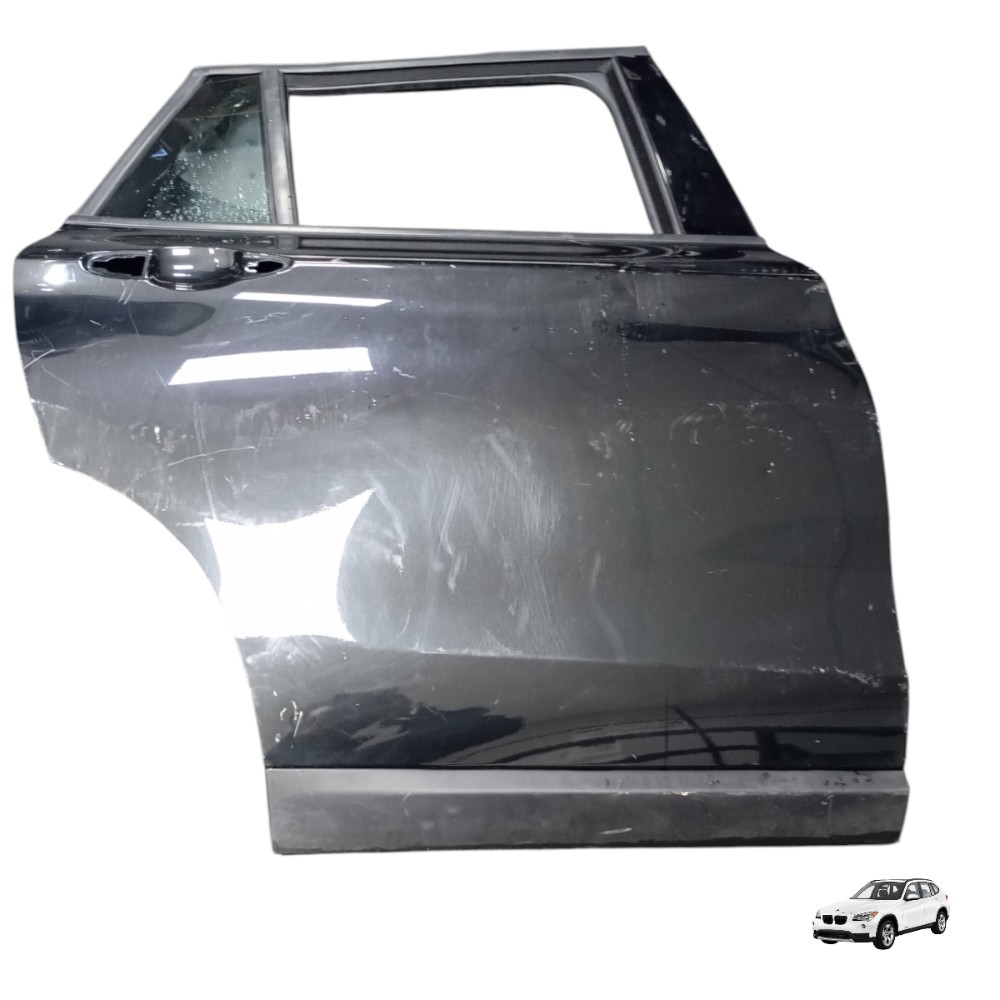 Porta Traseira Direita Bmw X1 2.0 2016 2019 F48 Original Traseira Direita Preto