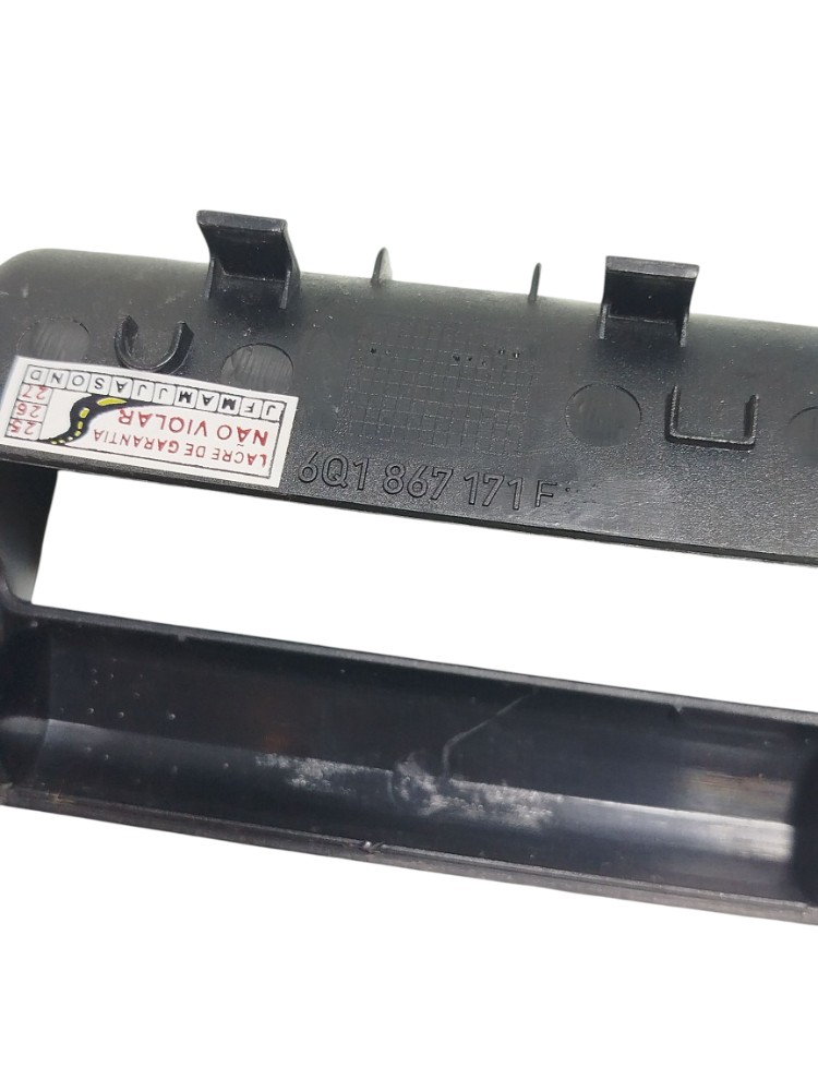 Moldura Botao Vidro Eletrico Diant Esq Polo 2003 6Q1867171F 1