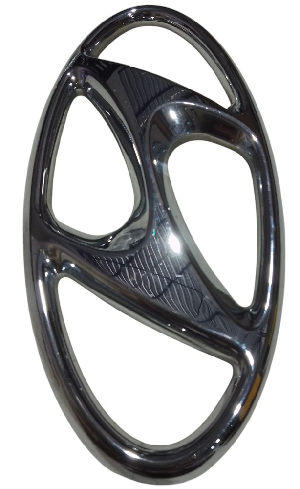 Emblema Cromado Hyundai  Cromado 5