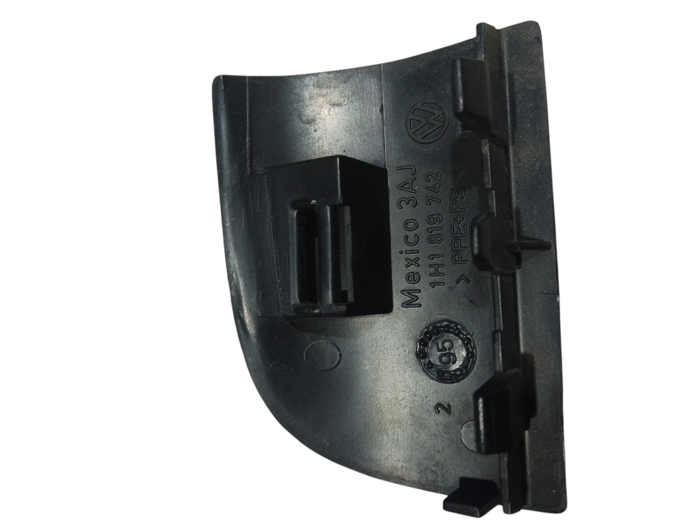 Moldura Falso Botão Acabamento Painel Vw Golf 1995 A 2000 Preto 2