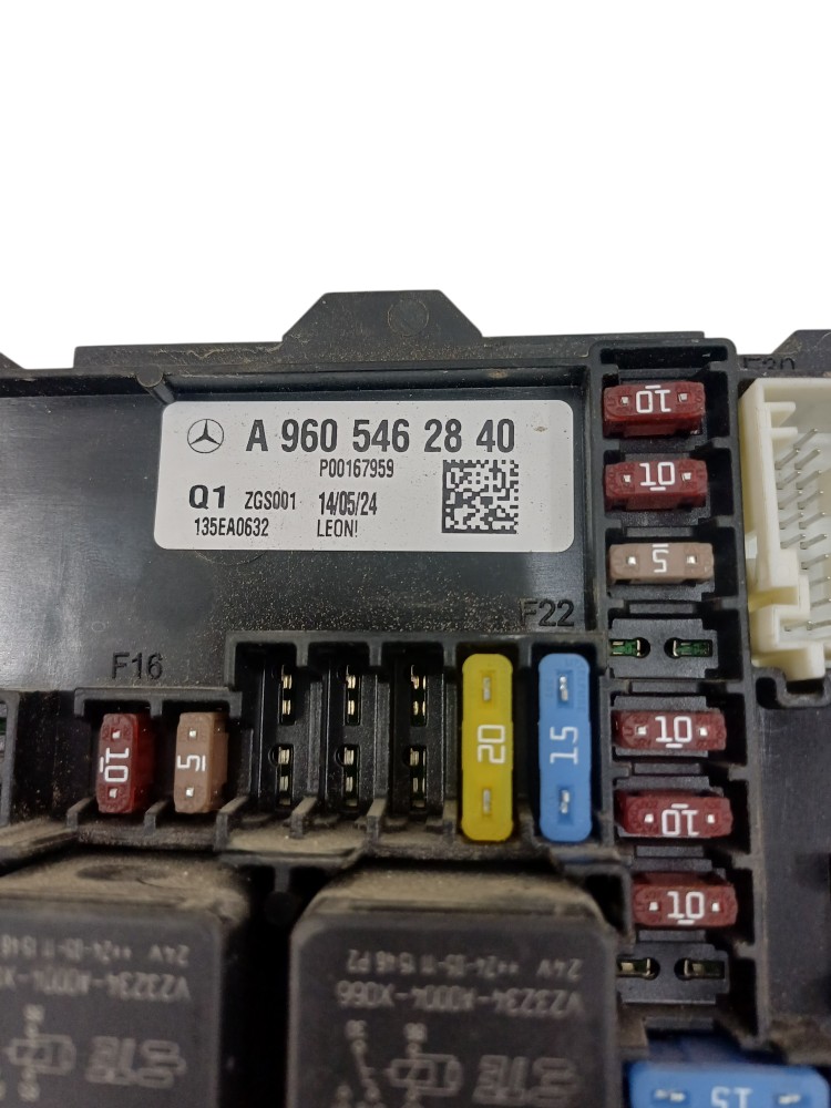 Caixa Fusível Mb Actros 2548 2024 6