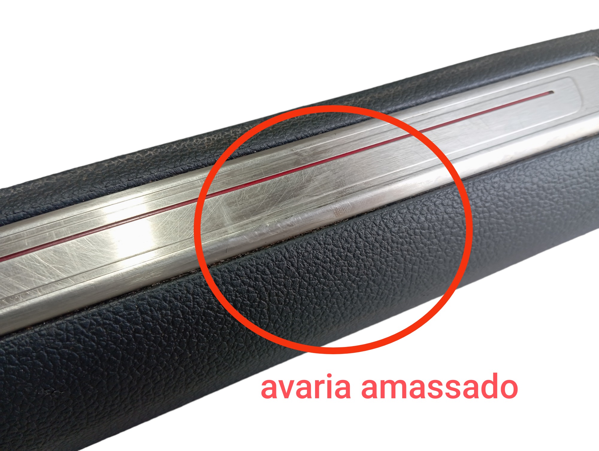 Soleira Dianteira Esquerda Com Led Vw Golf Gti 2019 V563 3