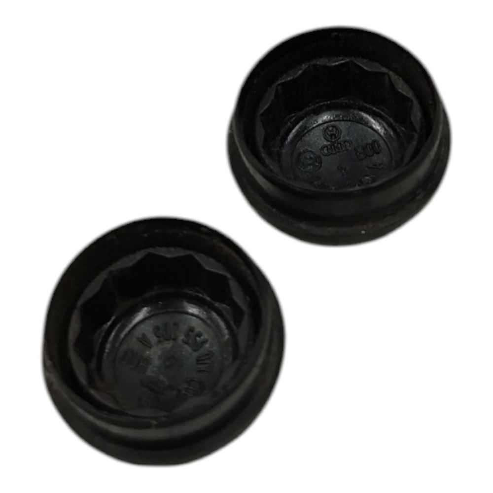 Par Tampa Parafuso Braço Limpador Vw Tiguan 2012 2013 2014 Preto 4