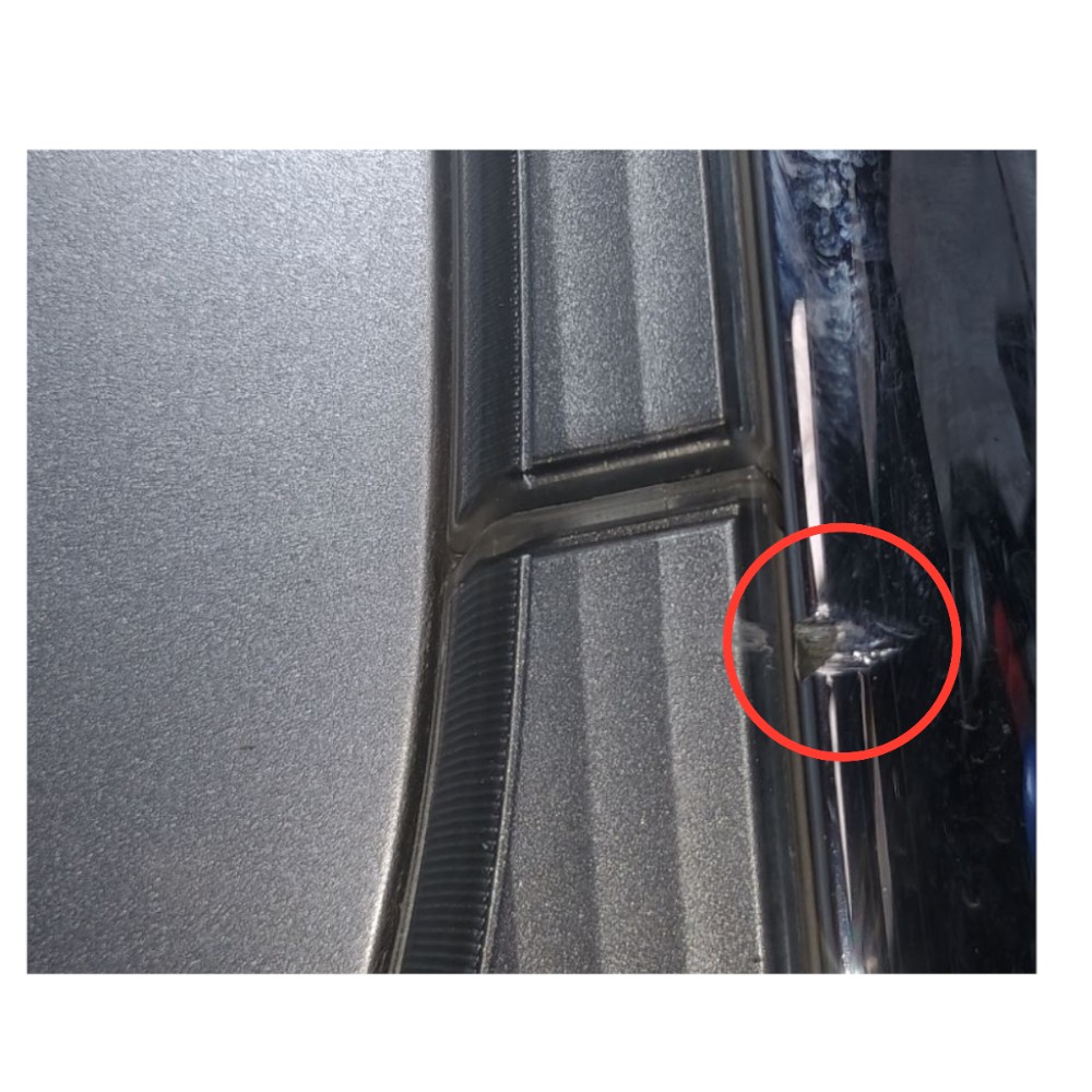 Friso Moldura Tampa Traseira Mitsubishi Outlander 2015 2