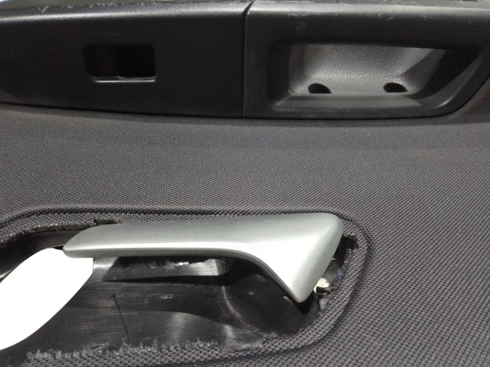 Forro Porta Traseira Esquerdo Volkswagen Fox Spacefox 2014 Preto 2