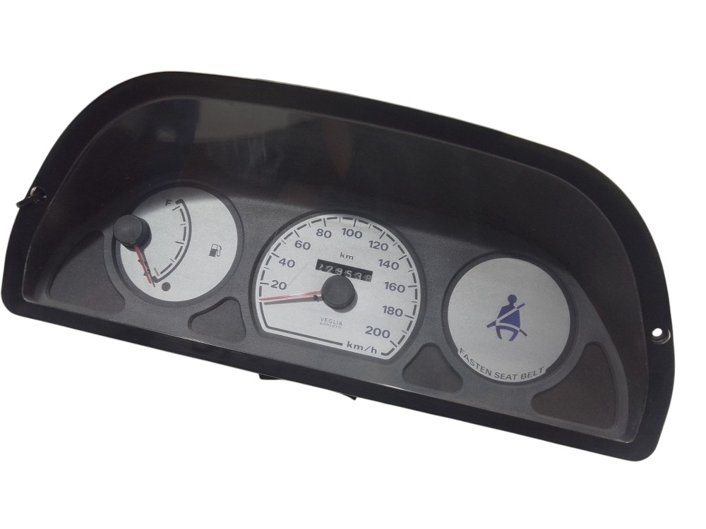 Painel Instrumentos Fiat Uno Palio Strada 1995 2005 Preto 7