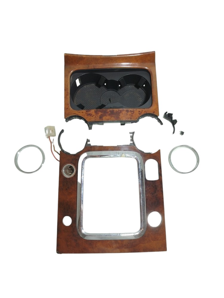 Porta Copos Completo Vw Touareg 4.2 V8 2005 Detalhes 8