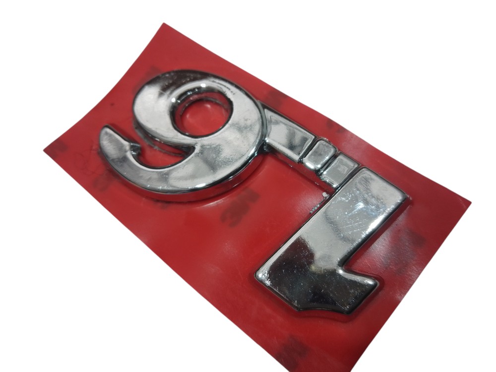 Emblema Volkswagen 1.6 Cromado Cromado 4