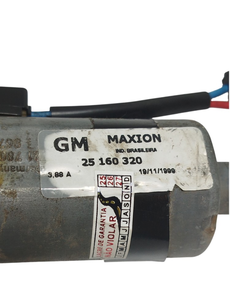 Motor Máquina Vidro Traseiro Direito GM Astra 1999 25160320 2