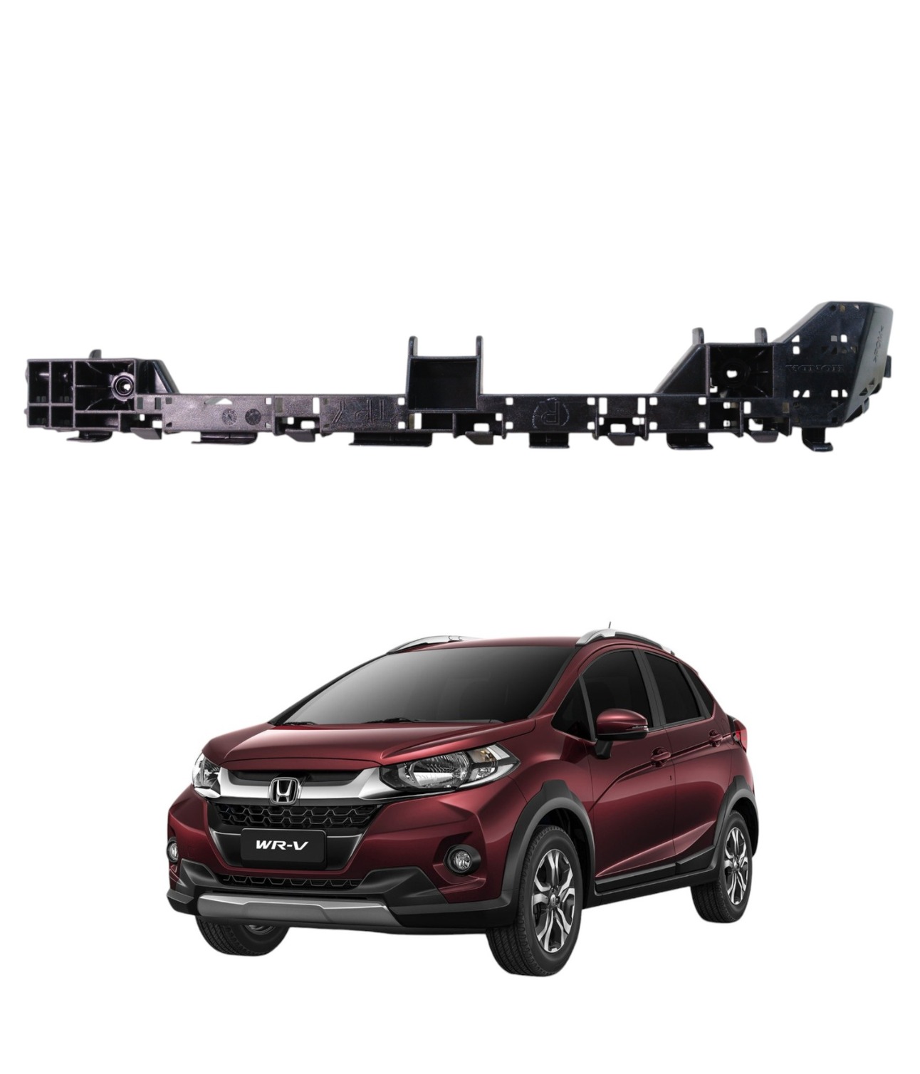 Guia Parachoque Traseiro Direito Honda Wrv 2017 2018 E5028