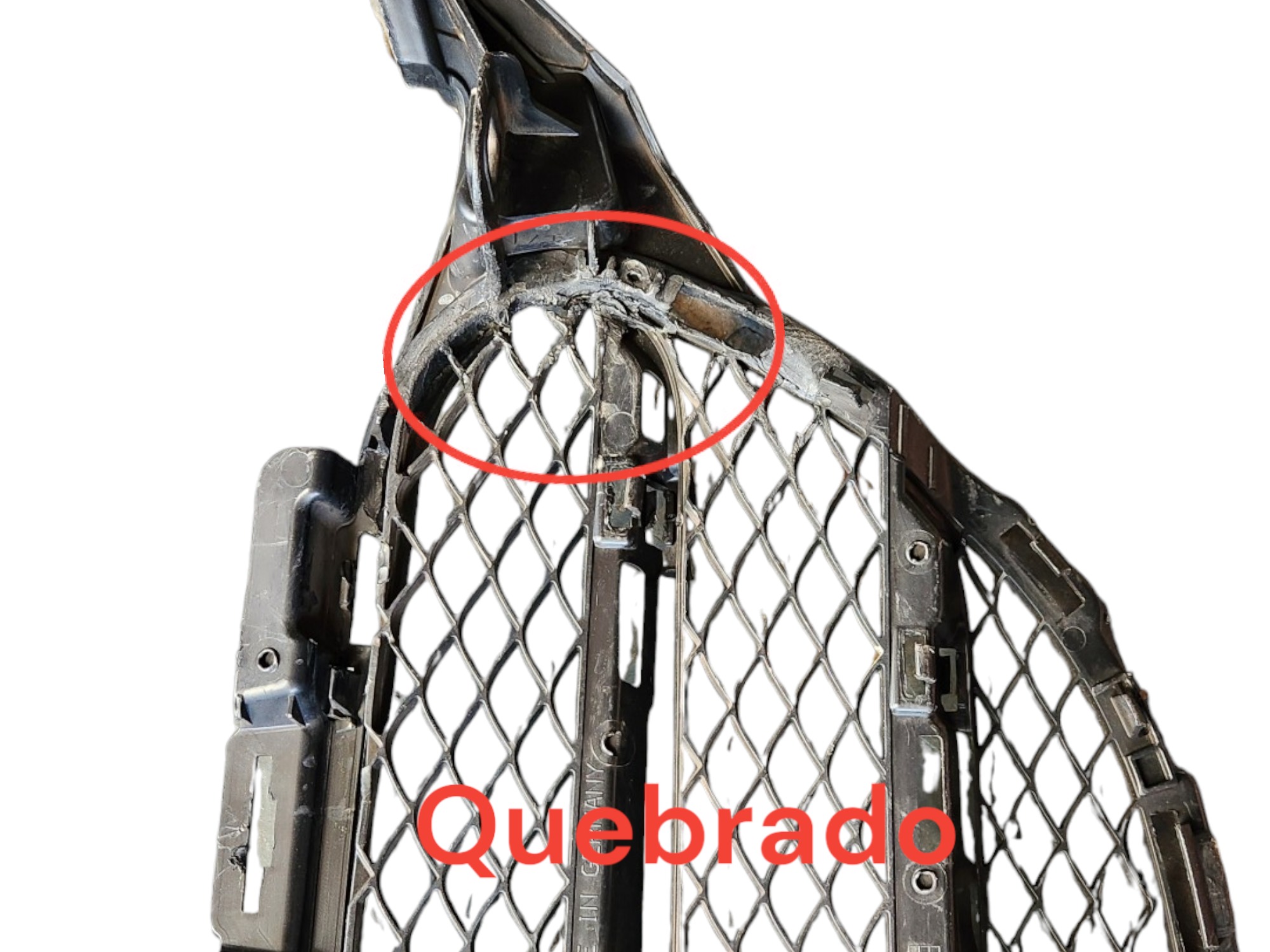 Grade Dianteira Colmeia Mercedes C180 C200 2015 2016
