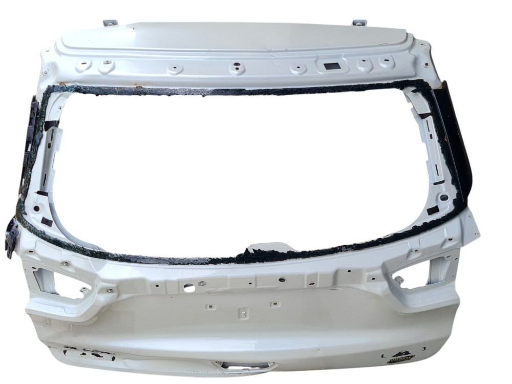 Tampa Traseira Porta Mala Jeep Compass 2017 A 2020 Detalhe Branco 1