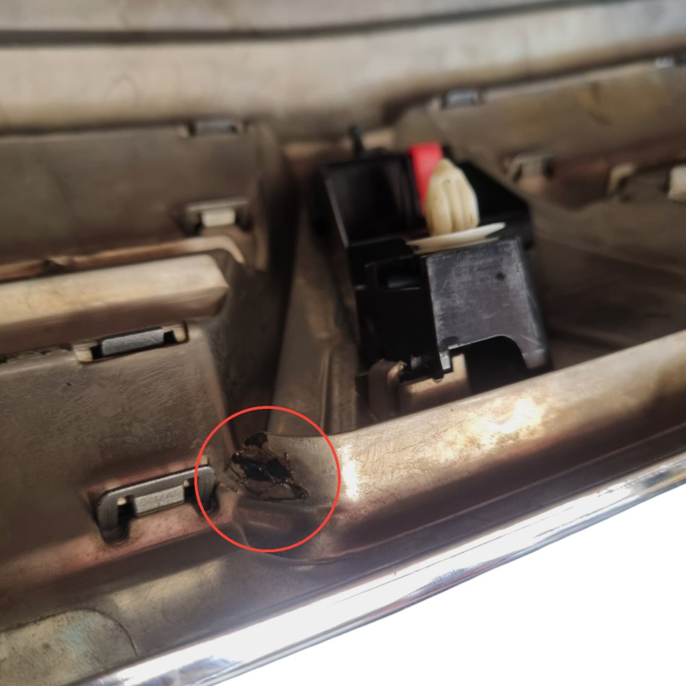 Grade Mitsubishi Outlander 2017 Com Detalhe Preto Mate – Preto – Mate 6