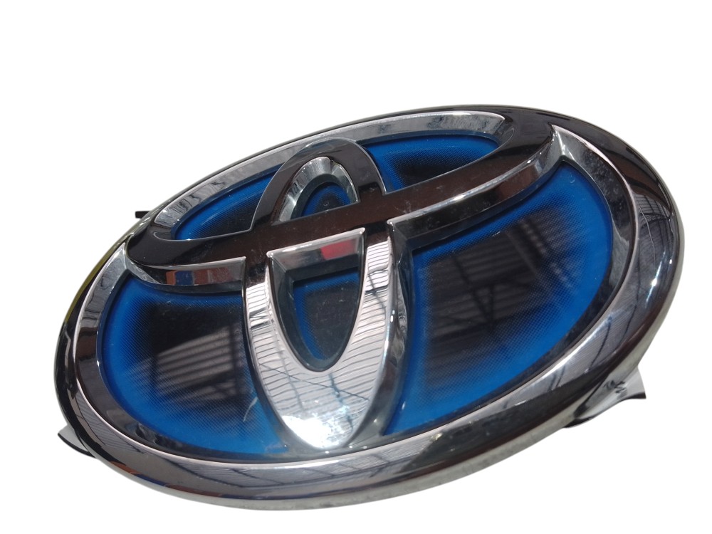 Emblema Insignia Grade Frontal Toyota Azul/cromado 8,2x12cm Cromado 2