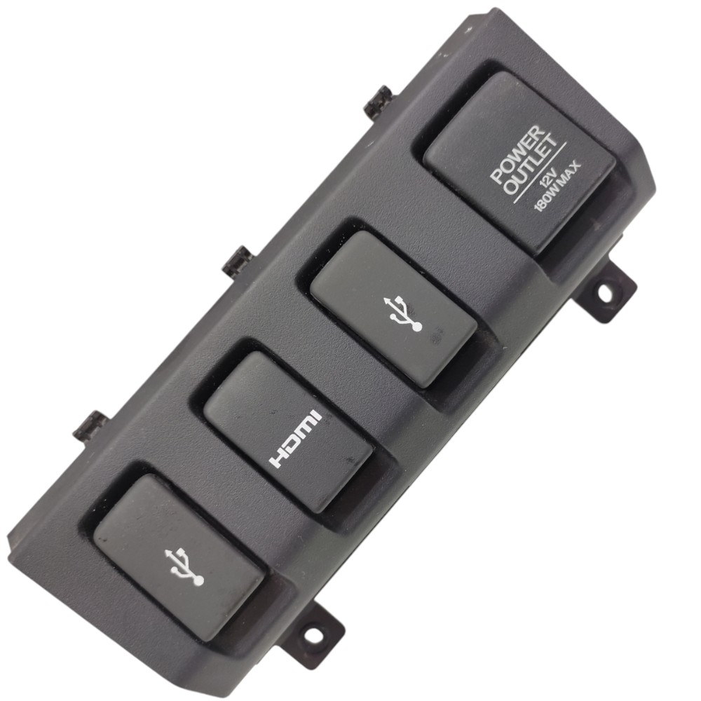 Moldura Usb Entrada Painel Acendedor T Honda Hrv 2016 A 2020 1