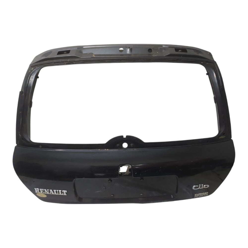 Tampa Traseira Renault Clio Hi-power 1.0 16v 2003 Original Preto 2