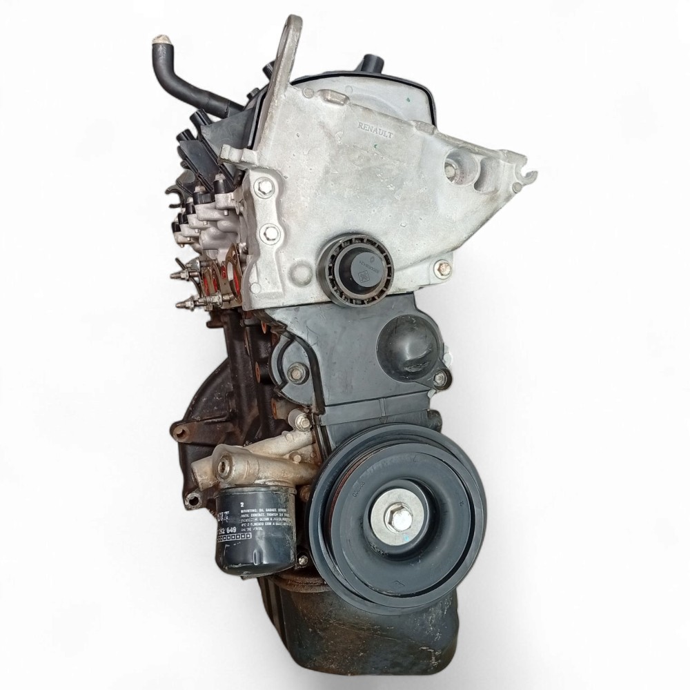Motor Parcial Renault Clio Sandero 1.0 16v Flex 2016 80cv