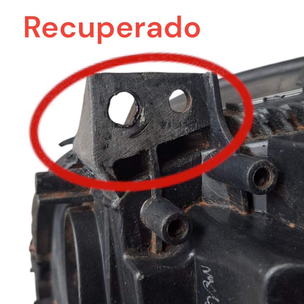Farol Esquerdo Mercedes C250 2012 2013 Recuperado