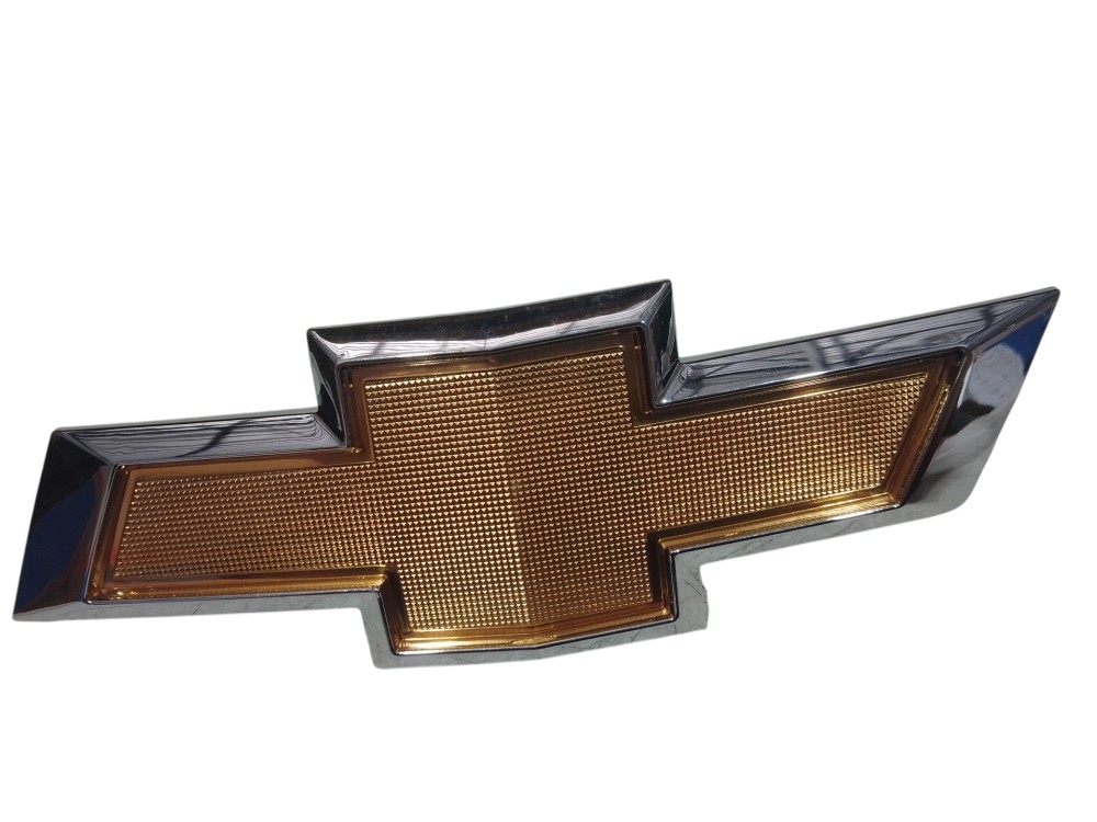 Emblema Grade Dianteira Original Gm Chevrolet Celta Prisma  Amarelo 1
