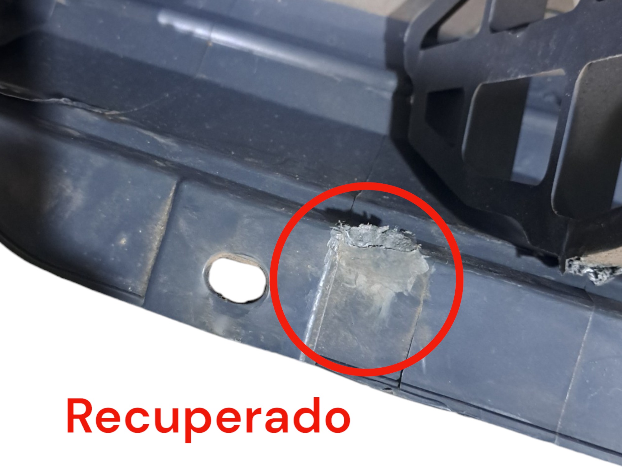 Parachoque Traseiro Fiat Uno Way 2010 2011 2012 2013 2014