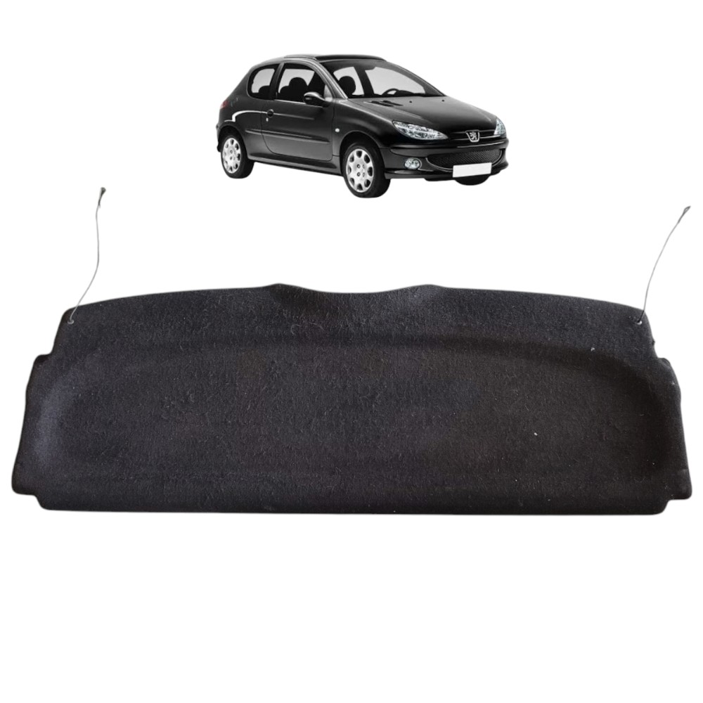 Tampão Bagagito Peugeot 206 2007 2008 2009 2010 Preto 1