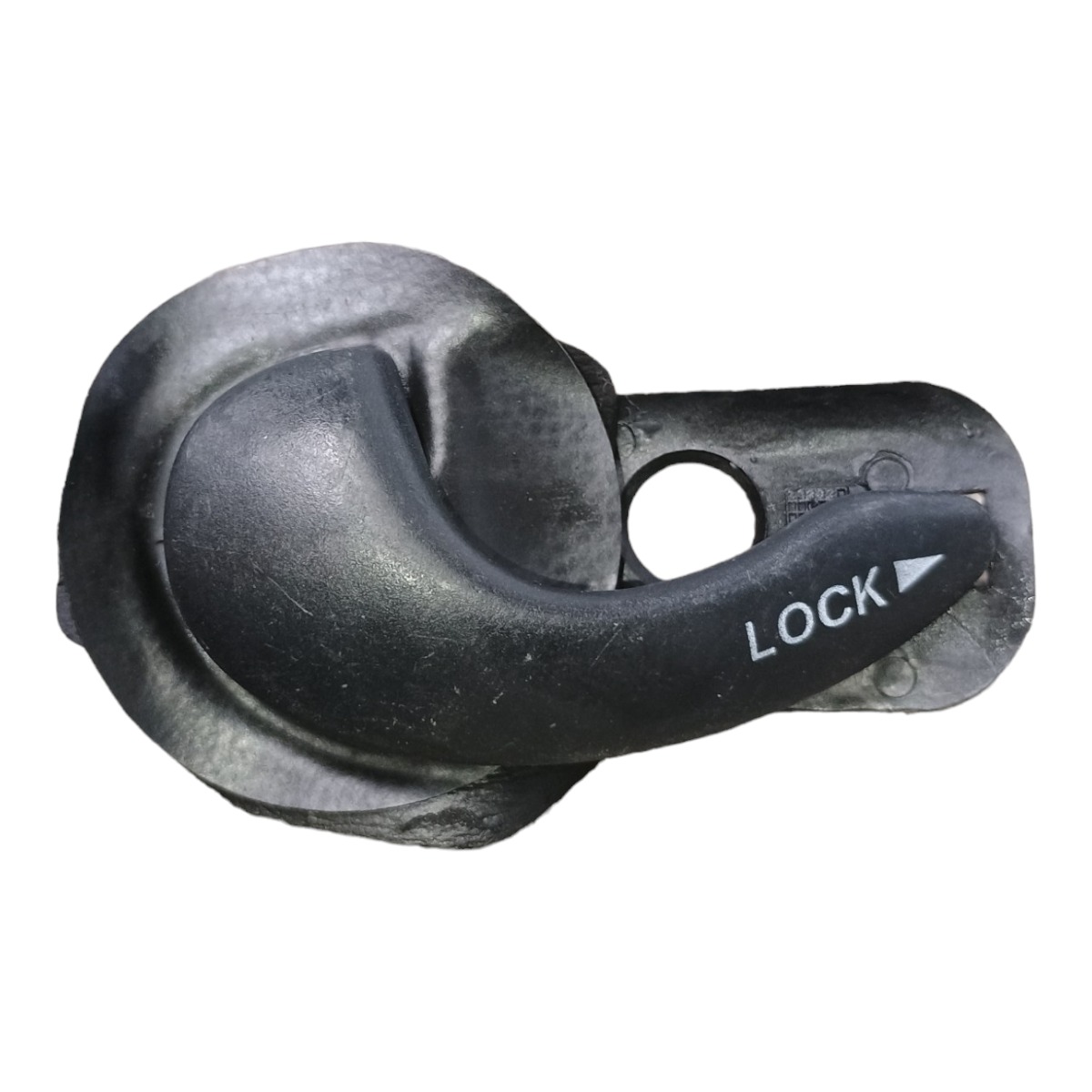 Maçaneta Interna Porta Traseira Esquerda Fiat Palio 97/12 Preto Dianteira/traseira