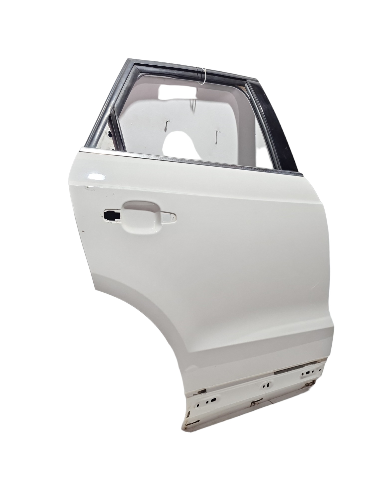 Porta Traseira Direita Audi Q3 2017/2018 Com Detalhes  Traseira Direito Branco 4