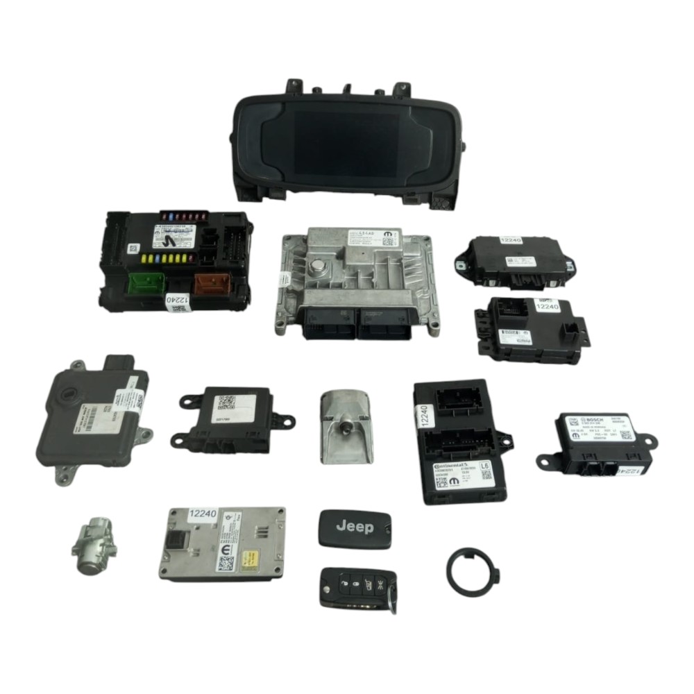 Kit Code Módulos De Injeção Jeep Renegade T270 1.3 C/ 6 Km.