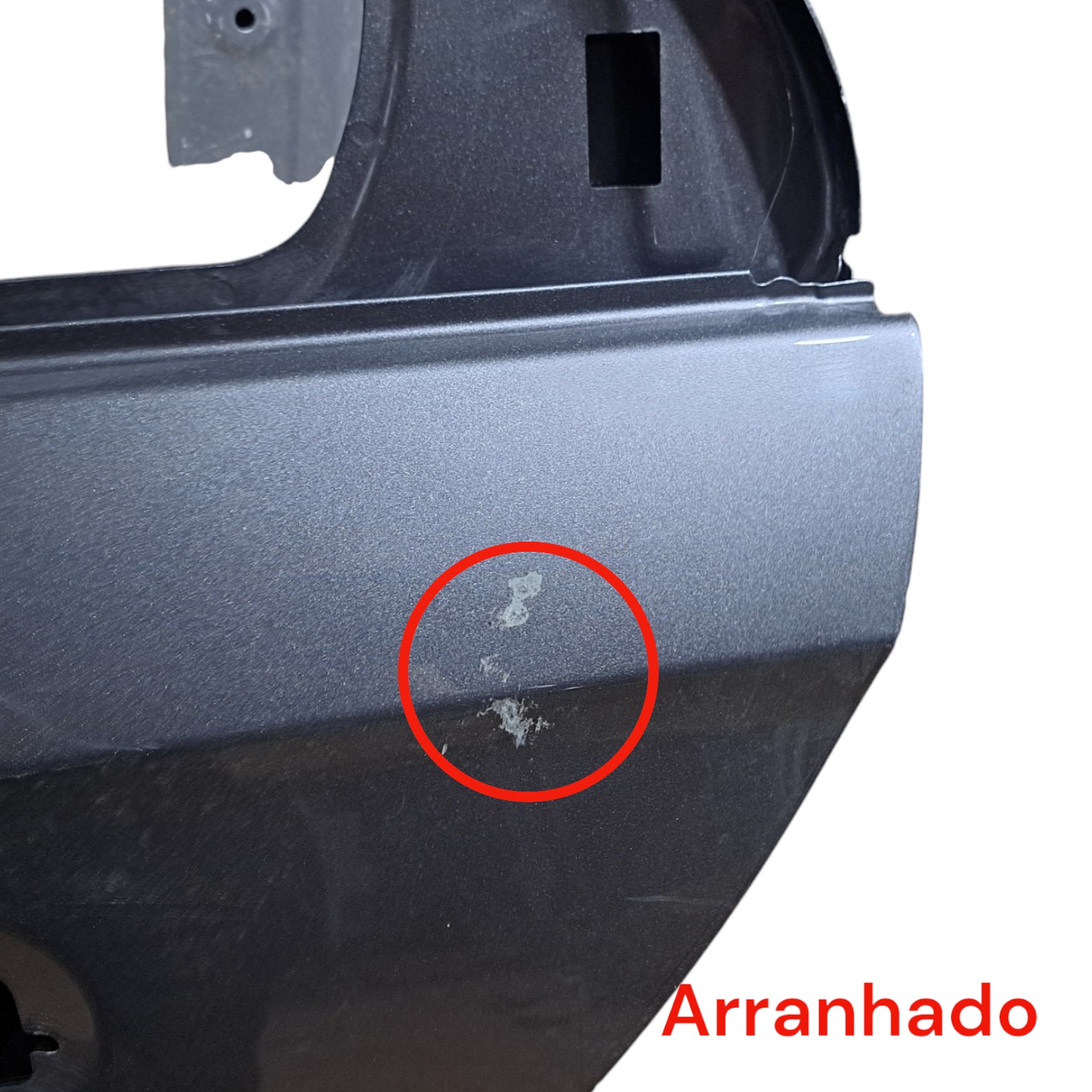 Porta Traseira Esquerda  Mercedes A200 2021 2022 Recuperada Traseira Esquerdo Cinza